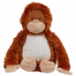 Preview: Plüsch Hund, Orang Utan, Faultier, Schneemann oder Bär (40cm) mit Motiv/Name & Datum